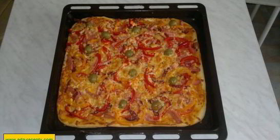 Пицца домашняя