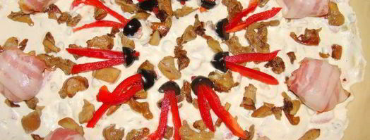 пицца гребешки ля гурме. Шаг 16