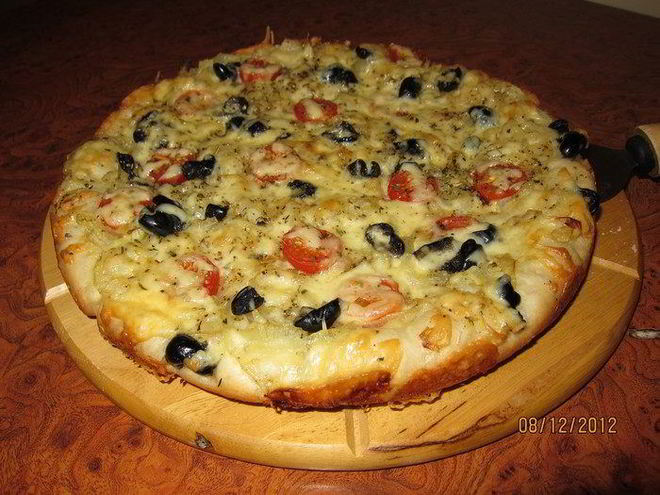 Рецепт пиццы итальянка