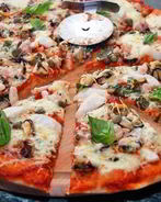 Пицца из морепродуктов