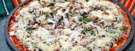 пицца из морепродуктов. Шаг 8