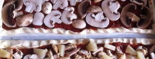 пицца из слоеного теста. Шаг 2