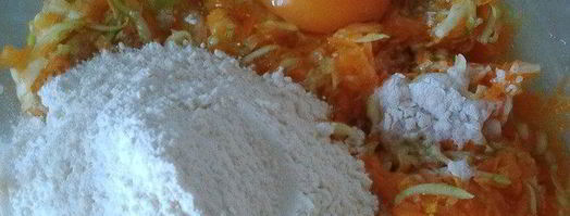 пицца из тыквы с курицей. Шаг 2