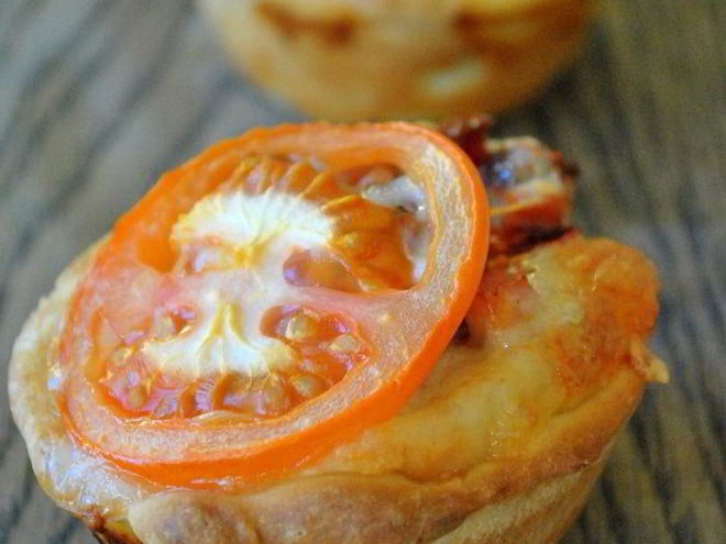 Рецепт пиццы-капкейков