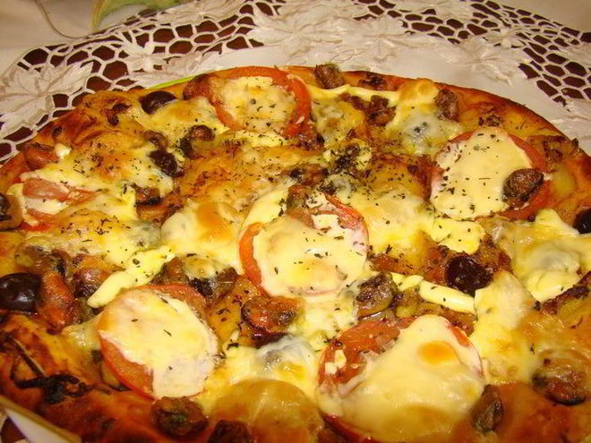 Рецепт пиццы катрины