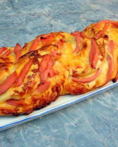 Пицца крученая необычная