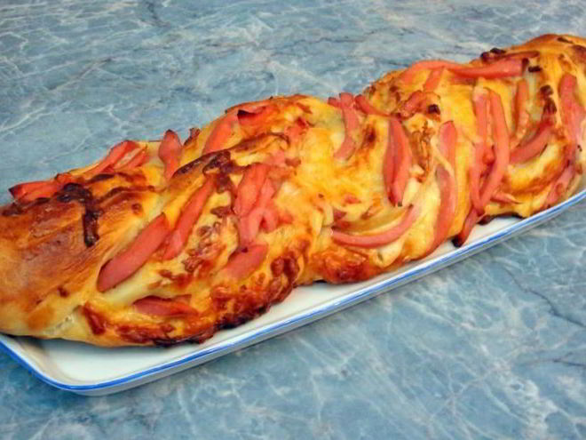 Рецепт пиццы крученой необычной