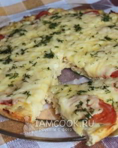 Пицца куриная без теста