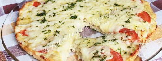 пицца куриная без теста. Шаг 6