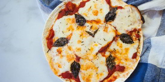 Пицца Маргарита на лаваше