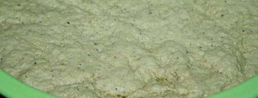 пицца на сером тесте. Шаг 5