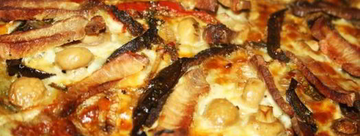 пицца на сером тесте. Шаг 8