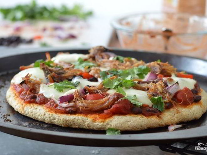 Рецепт пиццы на толстом тесте