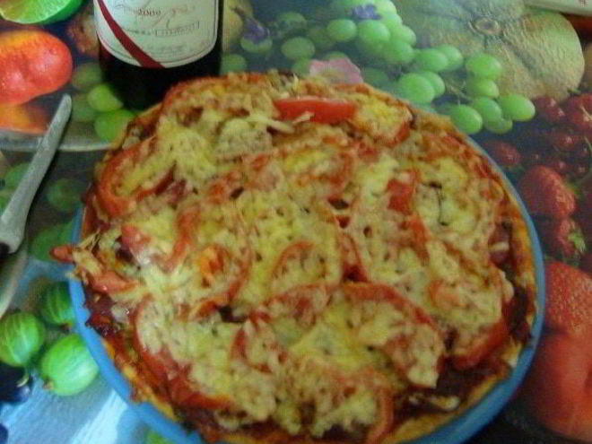 Рецепт пиццы обжорка