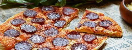 пицца пепперони. Шаг 14