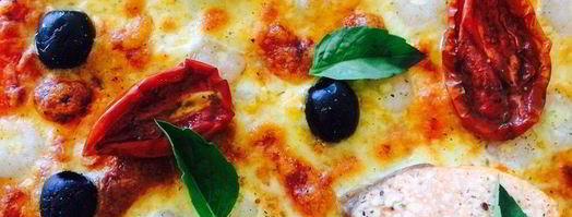 пицца с креветками и семгой. Шаг 6