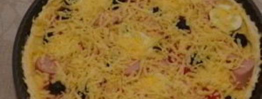 пицца с сосиской и помидорами. Шаг 9