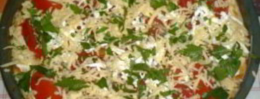 пицца с вешенками и кукурузой. Шаг 4