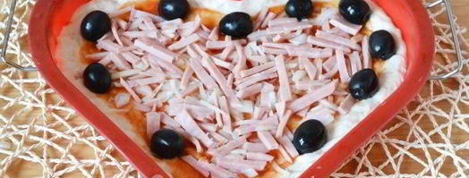 пицца-сердце с ветчиной и сыром. Шаг 18