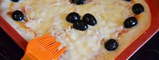 пицца-сердце с ветчиной и сыром. Шаг 21