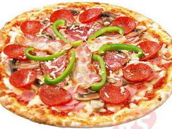 Рецепт пиццы со сладким перцем и ветчиной