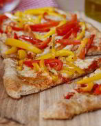 Пицца со сладким перцем