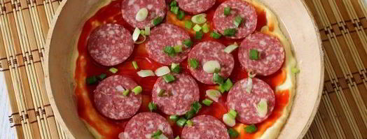 пицца за 10 минут на сковороде. Шаг 7