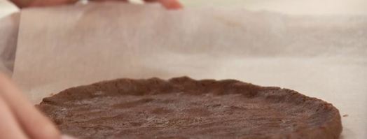 шоколадная пицца с малиной. Шаг 2