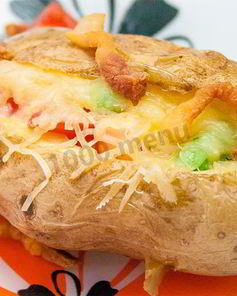 Вкуснейшая пицца в картофеле