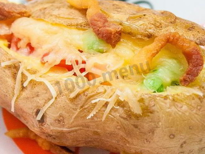 Рецепт вкуснейшей пиццы в картофеле