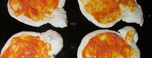 забавная детская мини пицца для детей. Шаг 11