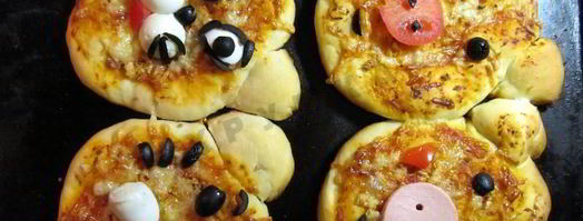 забавная детская мини пицца для детей. Шаг 15