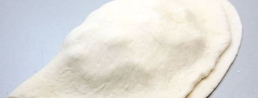 закрытая пицца кальцоне с овощами. Шаг 7