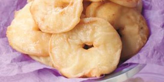 Яблочные пончики