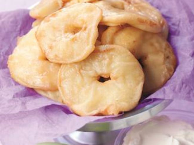 Рецепт яблочных пончиков