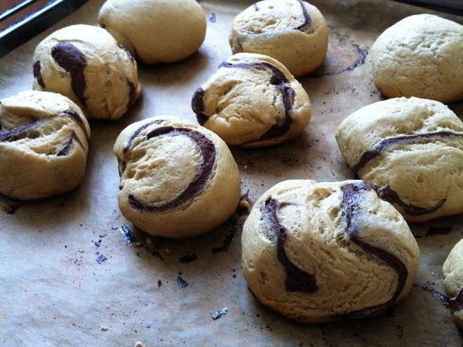 Рецепт ароматных мраморных пряников