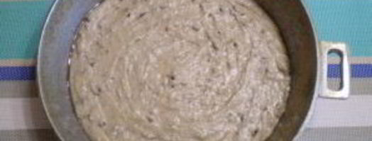 коврижка с вареньем на кефире. Шаг 5