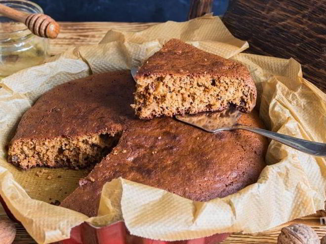 Рецепт медовой коврижки постной