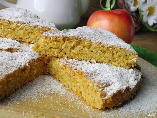 Рецепт постной морковной коврижки