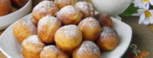 пышки на кефире, жаренные на сковороде. Шаг 9