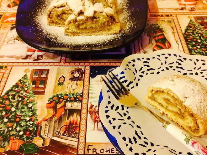 Рецепт рождественского рулета