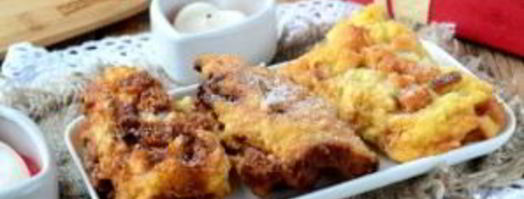 рулетики с начинкой из бананов и шоколадом. Шаг 6