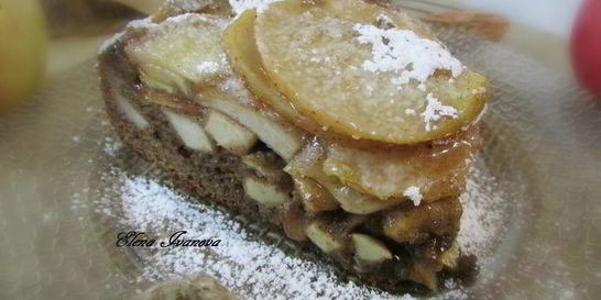 Черемуховая шарлотка