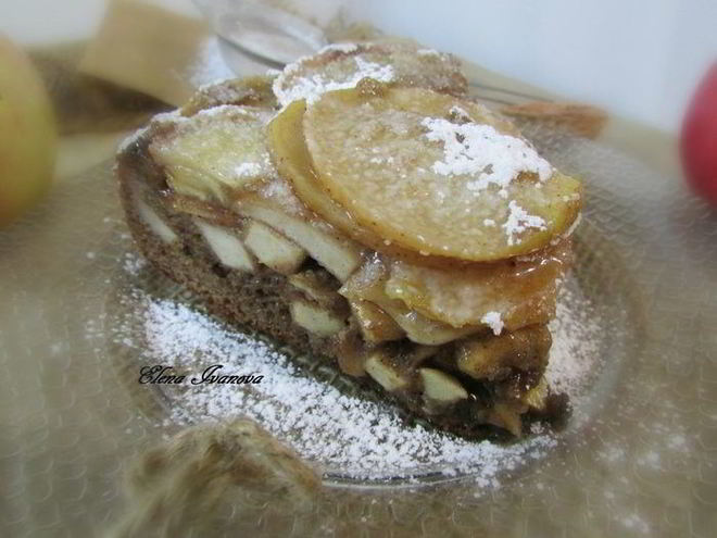 Рецепт черемуховой шарлотки