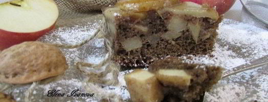 черемуховая шарлотка. Шаг 11