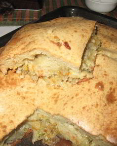 Капустная шарлотка