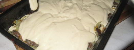 капустная шарлотка. Шаг 4