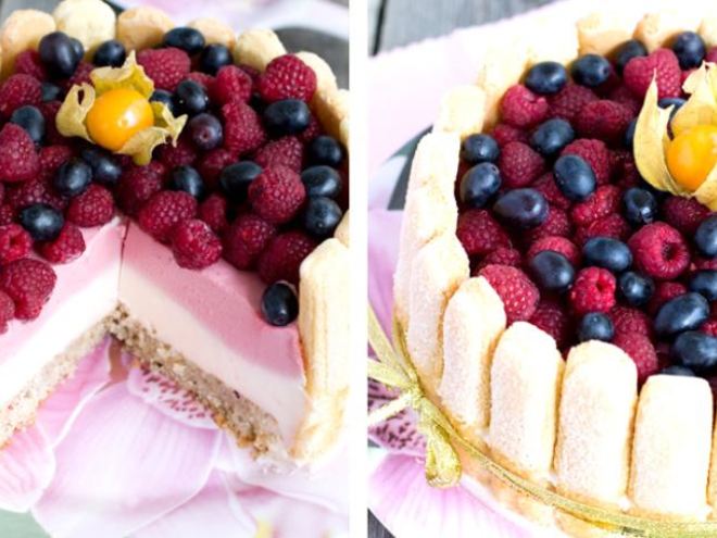 Рецепт малиновой шарлотки