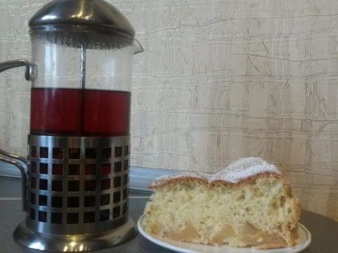 Рецепт маминой шарлотки