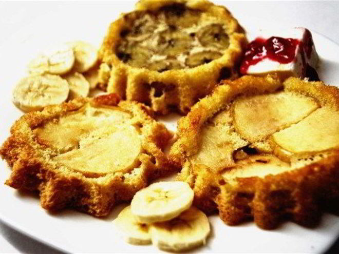 Рецепт мини шарлотка